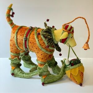 Krinkles Labrador Retrieving Gifts by Patience Brewster Christmas Dog Dept 56